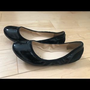Cole Haan patent leather ballet flats